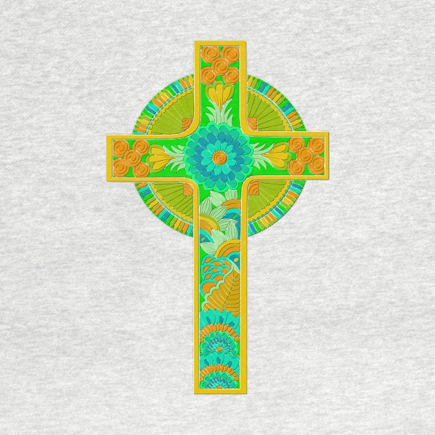 Celtic Style Cross by AlondraHanley